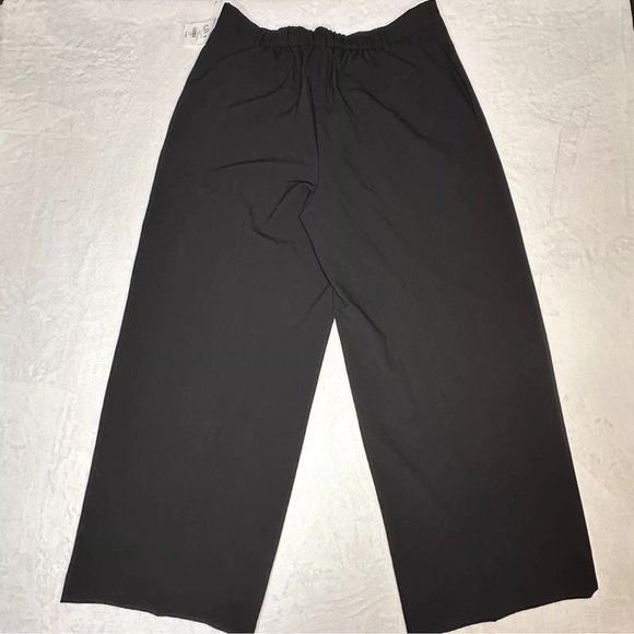 Open Edit Black Dress Pants Women’s XL Wide Leg Palazzo High Waist NWT - Picture 2 of 13